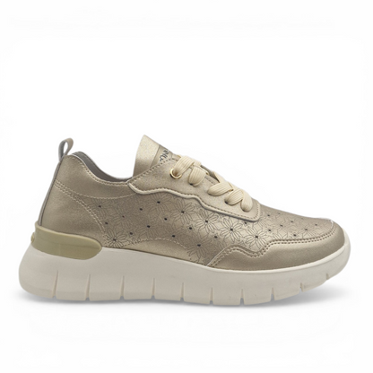 Sneaker Donna Grünland Platino&nbsp;Ultra Leggera (<180g) - Scarpa Traspirante con Memory Foam Re-Soft - Collezione Primavera Estate