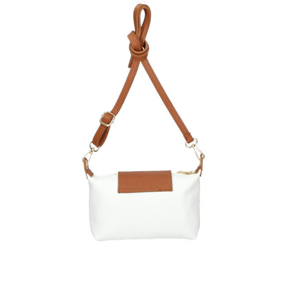 Tracollina Bicolore in Pelle Terry