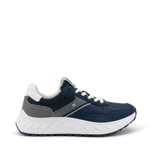 Sneakers Uomo FRAU X in pelle scamosciata Blu