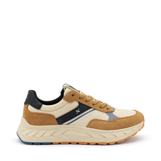 Sneakers Uomo FRAU X in pelle scamosciata Cuoio