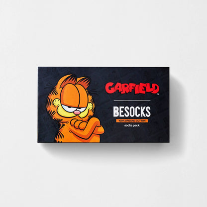 Confezione di calzini Garfield - Calzini in cotone 100% biologico: Taglia 41/46