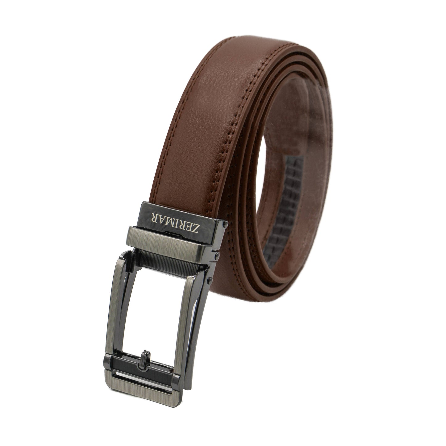 Cintura in pelle premium Zerimar con fibbia automatica elegante da 30 mm
