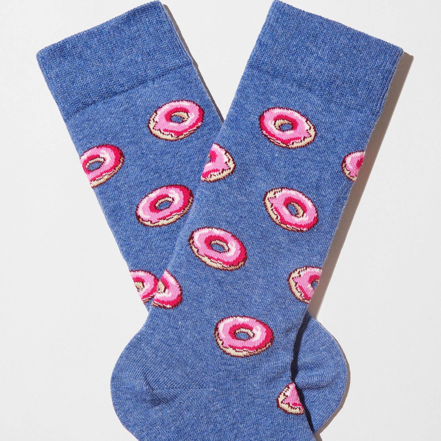 BeDonut Blue - Calzini in Cotone Biologico 100%: Taglia 41/46