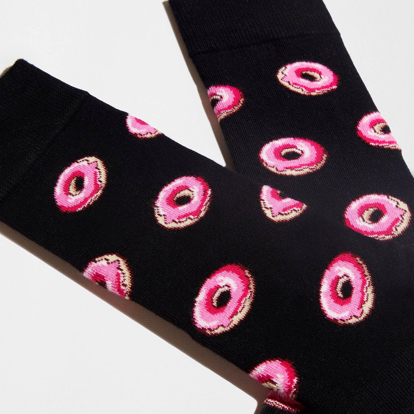 BeDonut Black - Calzini in Cotone 100% Biologico: Taglia 41/46