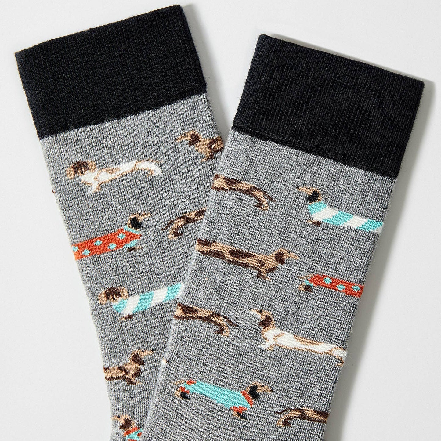 BePets Grigio - Calzini in cotone Biologico 100%: Taglia 41/46