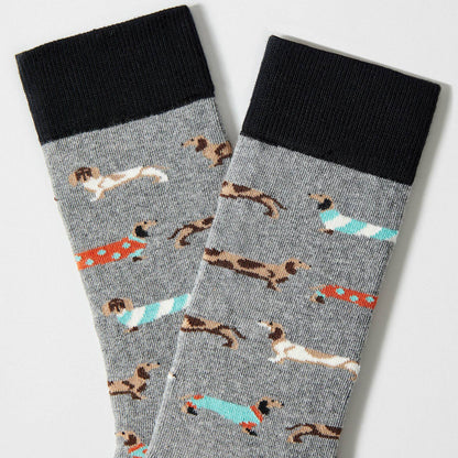 BePets Grigio - Calzini in cotone Biologico 100%: Taglia 41/46