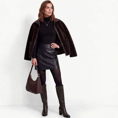 Stivali Donna Tamaris Moro con Tacco a Blocchetto e TOUCH-IT