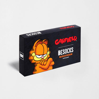 Confezione di calzini Garfield - Calzini in cotone 100% biologico: Taglia 41/46