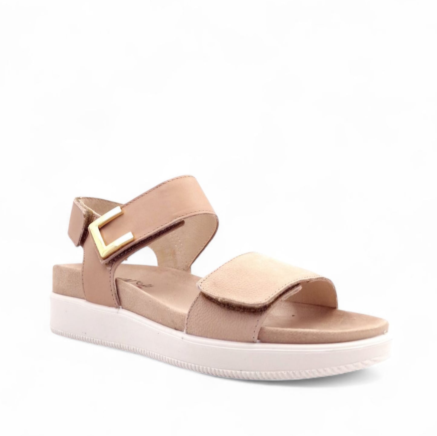 Sandalo Donna Enval Fusbet Fascia Beige