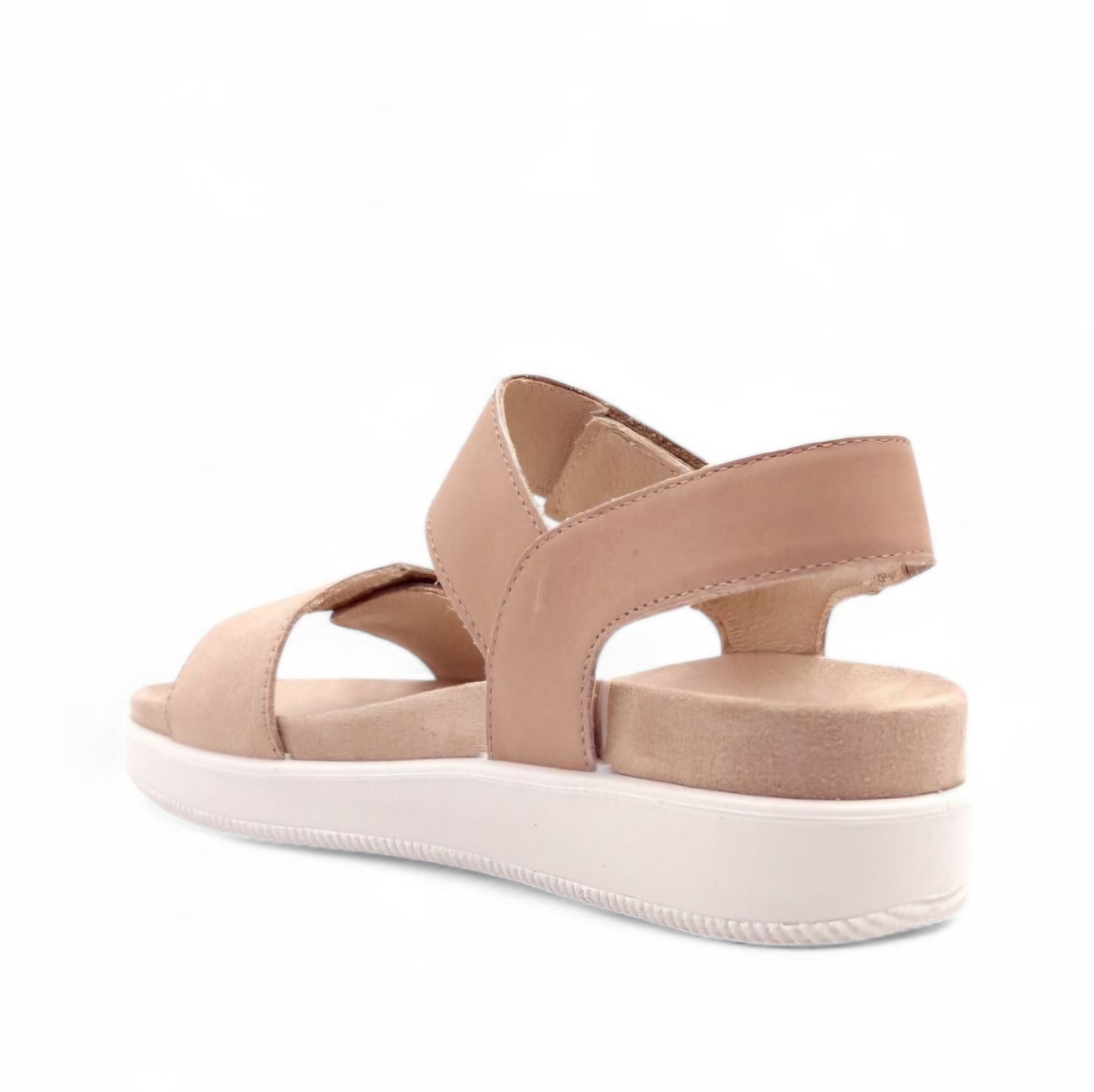 Sandalo Donna Enval Fusbet Fascia Beige