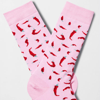 BeChilli Pink - Calzini in Cotone 100% Biologico: Taglia 36/40