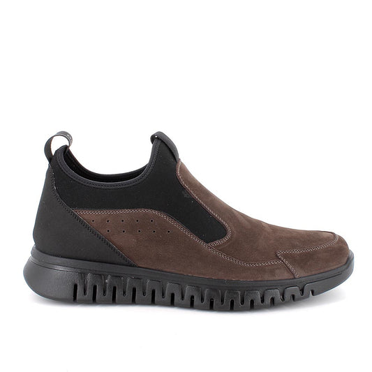 Slip on Uomo Igi&co in Pelle Caffè