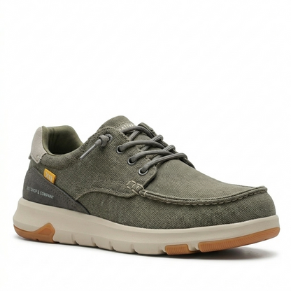 Mocassino Sportivo Uomo Xti Militare Slip-On con Lacci Elastici