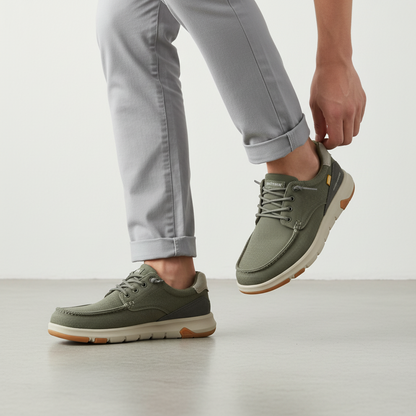 Mocassino Sportivo Uomo Xti Militare Slip-On con Lacci Elastici