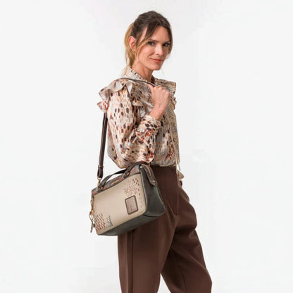 Borsa Bowling Donna Anekke Blossom in Ecopelle con Tracolla