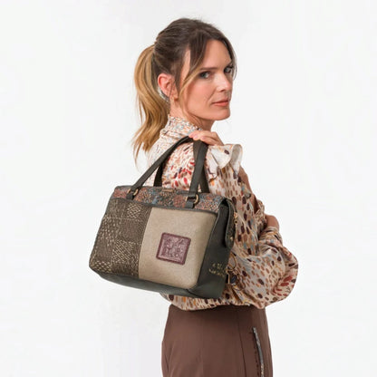 Borsa Bowling Donna Anekke Blossom in Ecopelle con Tracolla