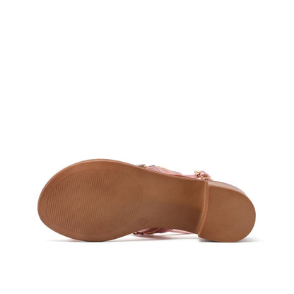 Sandalo Infra alluce Positano tacchetto Oro Rosa