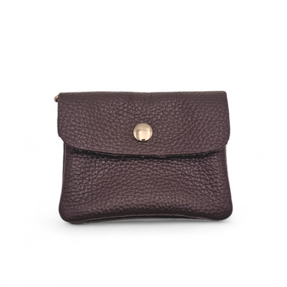 Portatessere/Monete Unisex in Pelle