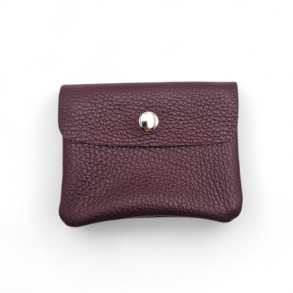 Portatessere/Monete Unisex in Pelle