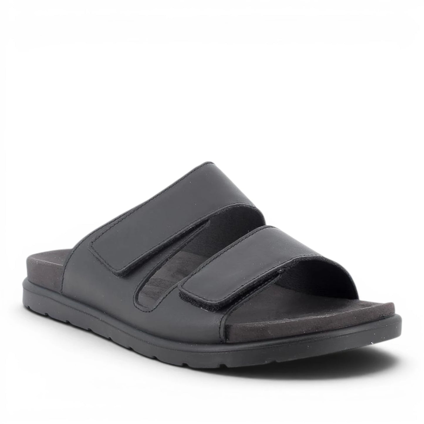 Sandali Scalzati Uomo Igi&Co in Pelle Nero - Calzature Estive Comode e Leggere