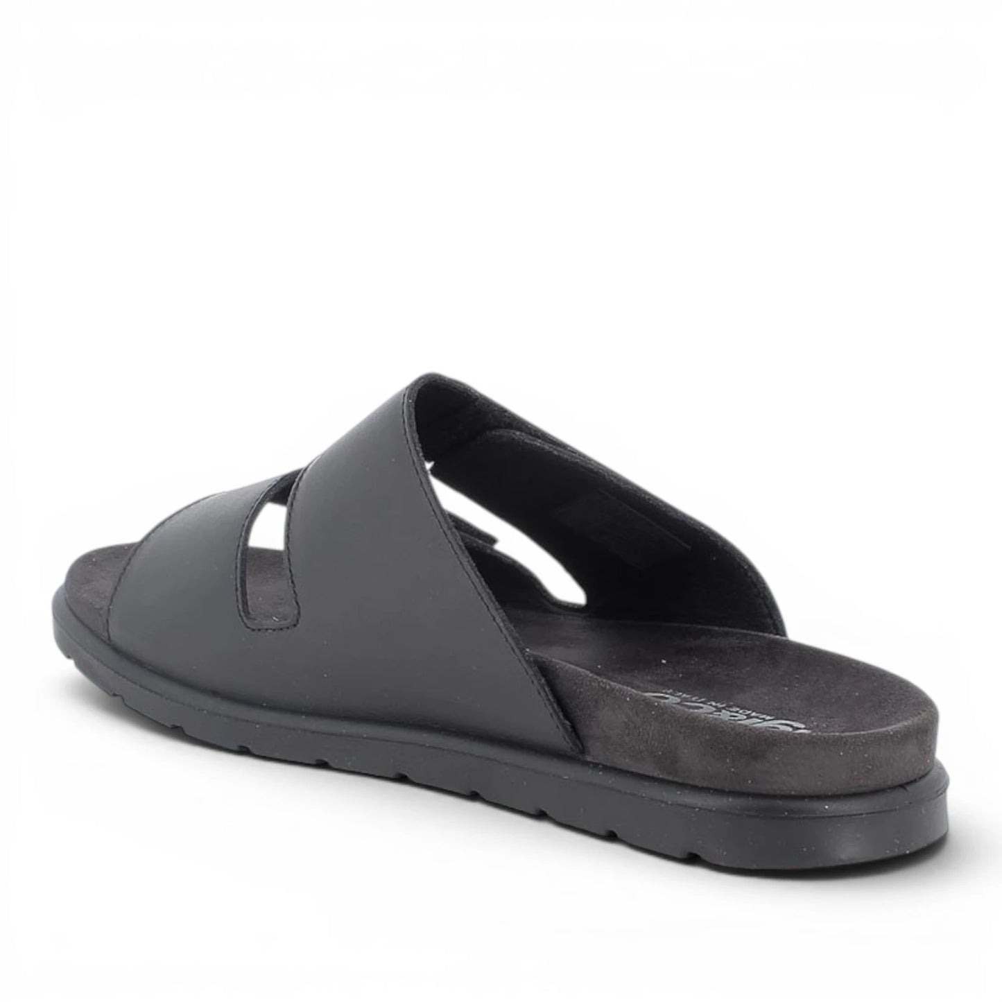 Sandali Scalzati Uomo Igi&Co in Pelle Nero - Calzature Estive Comode e Leggere