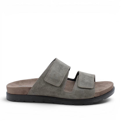 Sandali Scalzati Uomo Igi&Co in Pelle Nabuk Militare- Calzature Estive Comode e Leggere