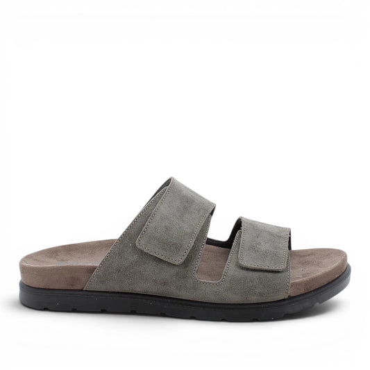 Sandali Scalzati Uomo Igi&Co in Pelle Nabuk Militare- Calzature Estive Comode e Leggere