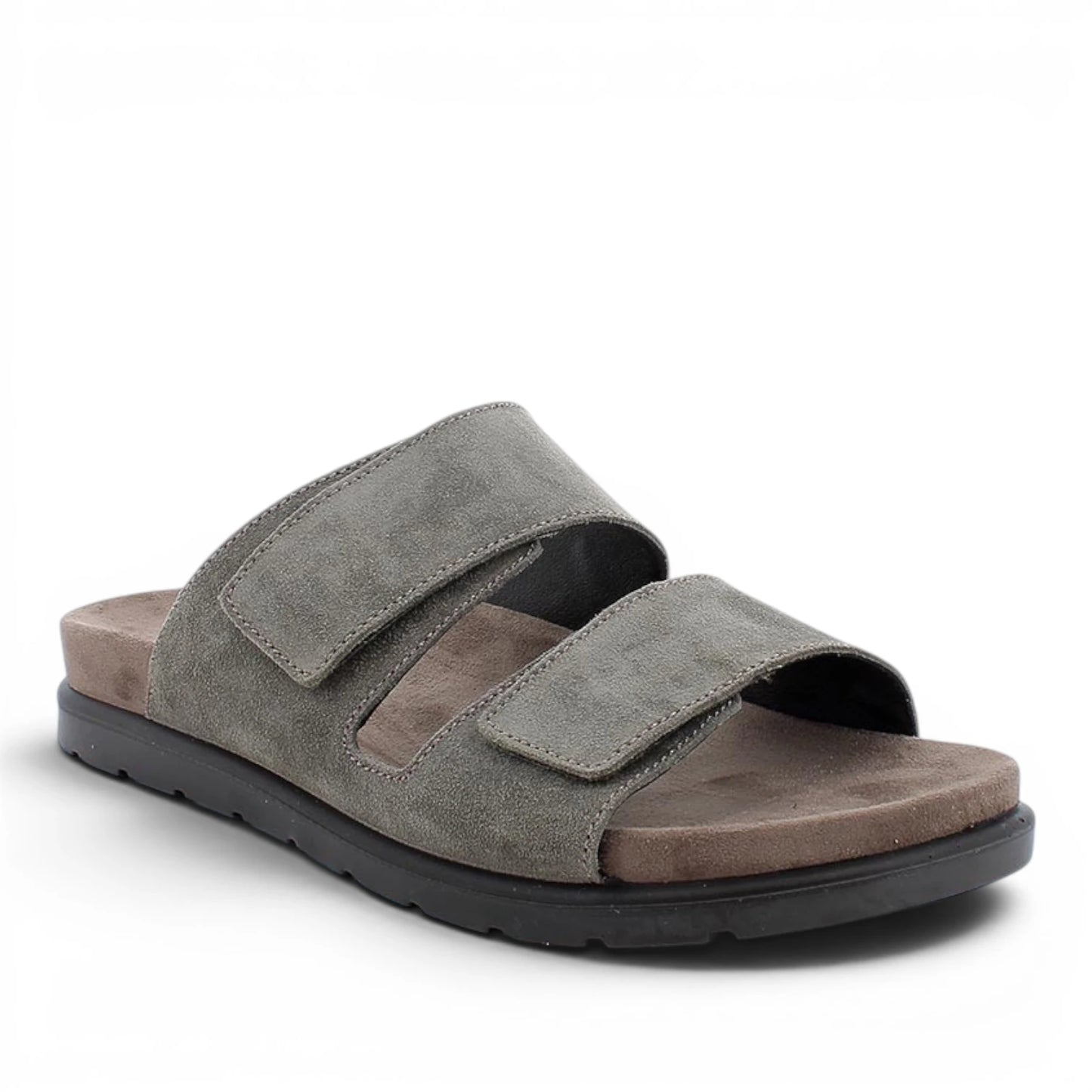 Sandali Scalzati Uomo Igi&Co in Pelle Nabuk Militare- Calzature Estive Comode e Leggere