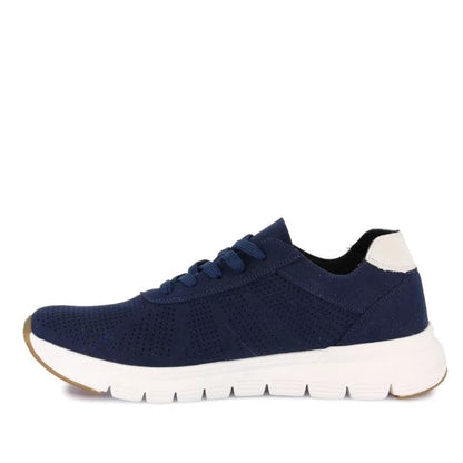 Sneakers Uomo Grunland traforate Blu Ultra Leggere