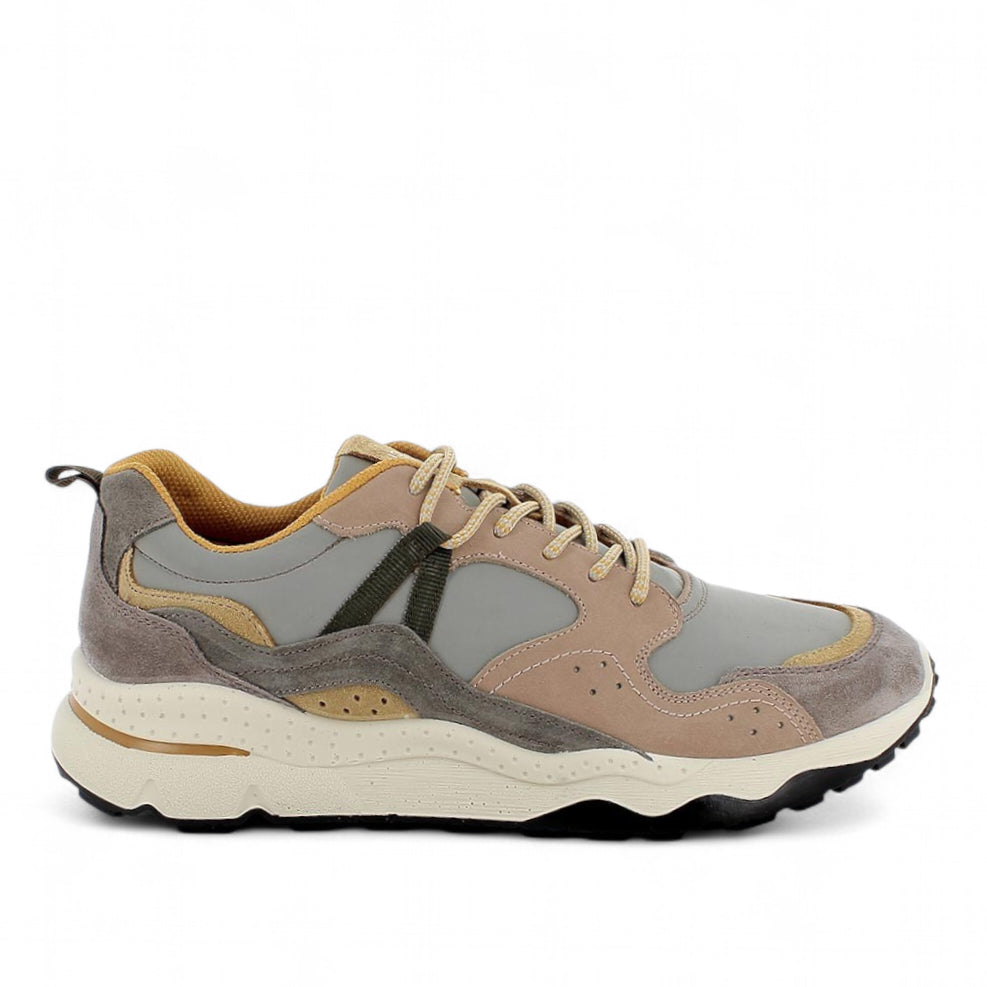 Sneaker uomo igi&co in pelle e tessuto collezione primavera estate