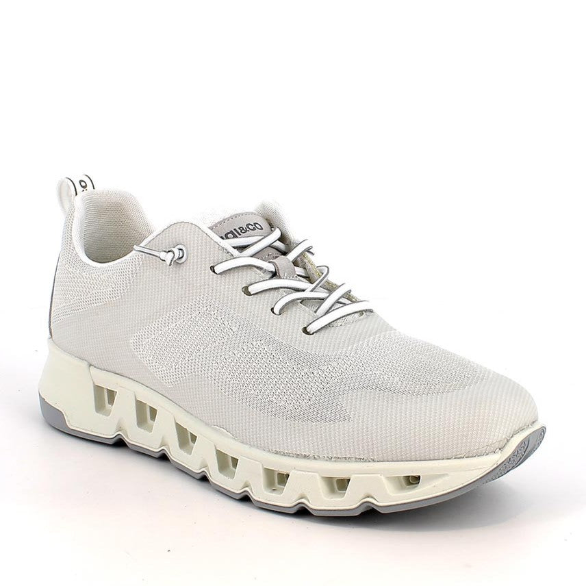 Sneakers Uomo Igi&Co in Tessuto Bianco con Suola Ammortizzata