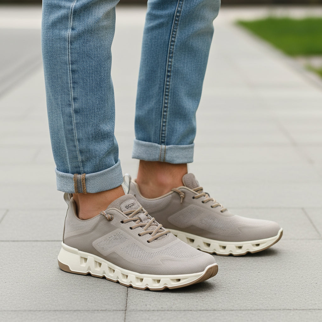 Sneakers Uomo Igi&Co in Tessuto Fango con Suola Ammortizzata