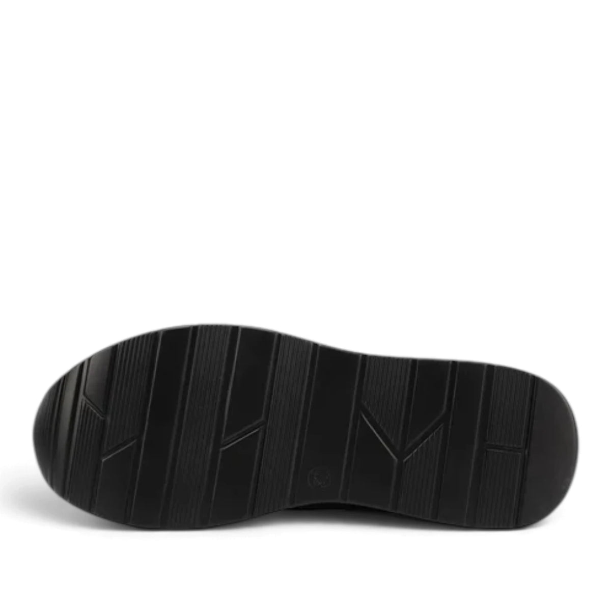 Sneakers Donna in Tessuto Scamosciato Nero e Riporti Stampati con Zip