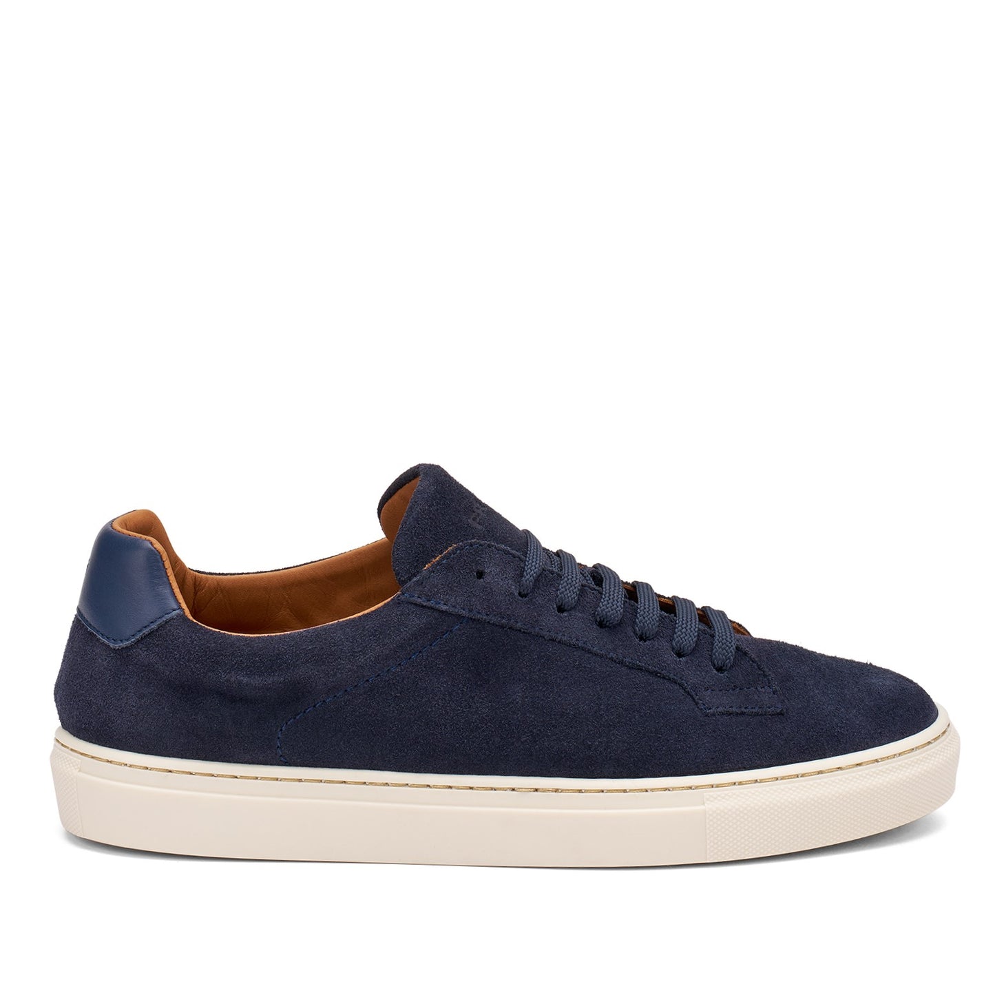 Sneaker Uomo Frau Blu in Pelle Scamosciata - Scarpa Urban Minimalista - Collezione Primavera Estate