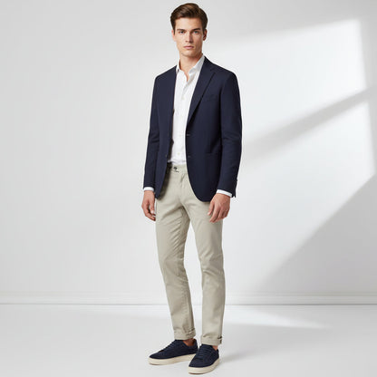 Sneakers Uomo Frau in Pelle Scamosciata Blu