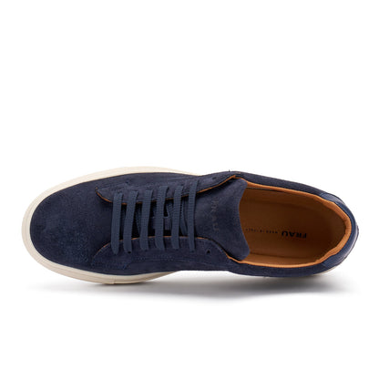 Sneakers Uomo Frau in Pelle Scamosciata Blu