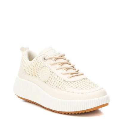 Sneaker Donna Xti in Eco Pelle e Tessuto Beige