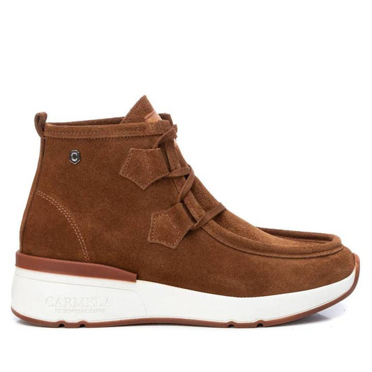 Sneaker Stivaletto donna Carmela Scamosciato Cuoio