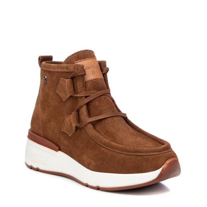 Sneaker Stivaletto donna Carmela Scamosciato Cuoio